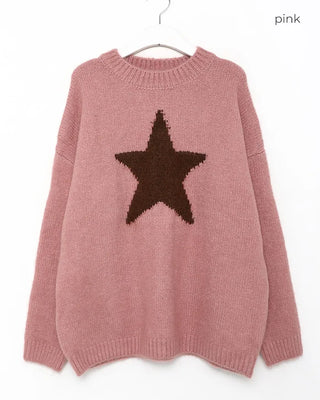 Star pattern sweater