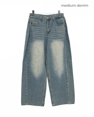 (Unisex) Fade Denim Pants