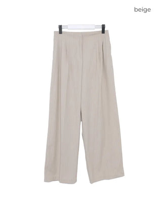 Classic striped slacks