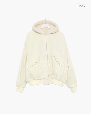 Reversible fur jacket