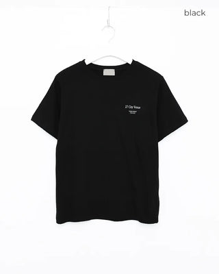 Back Venue Lettering Short-Sleeve T-Shirt