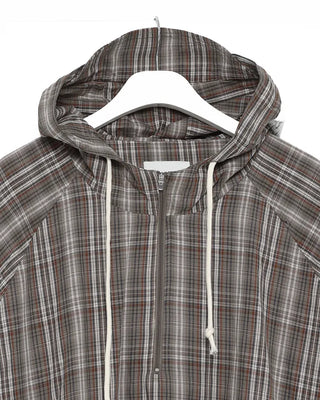 Checkered Anorak Parka