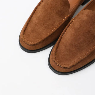 Basic suede loafers