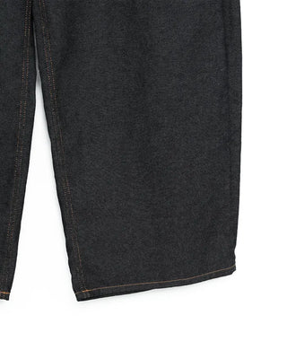 (UNISEX) Stitched Balloon Denim Pants