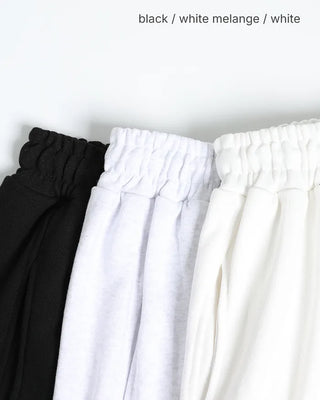 2-way hem wide outseam sweatpants