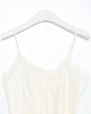 Satin lace camisole