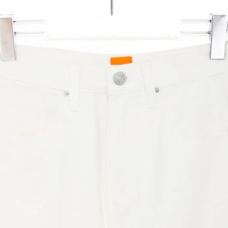 Cotton straight long skirt