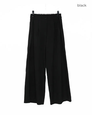 Side-button slacks
