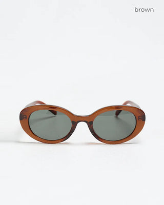 Oval style sunglasses