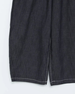 White Stitch Rigid Summer Denim Pants