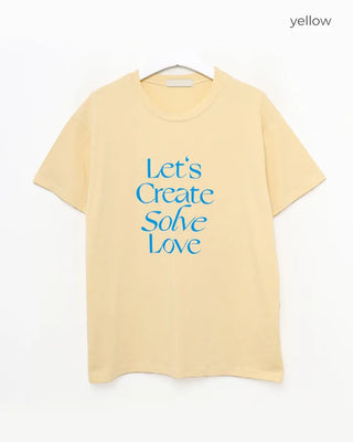 Solve Lettering T-Shirt