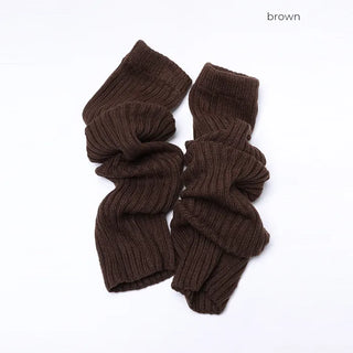 Knee-high leg warmers