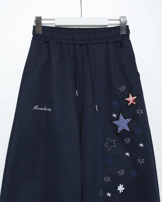 Star Patch Point Sweatpants