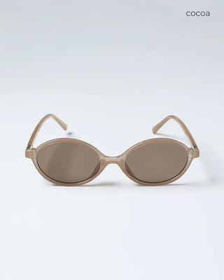 Round-shaped sunglasses