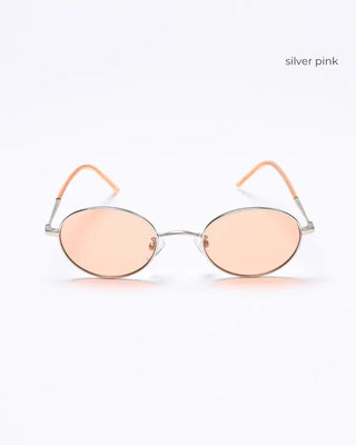 Oval frame sunglasses