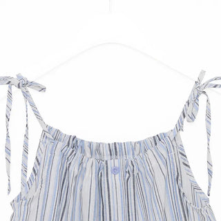 Striped button camisole