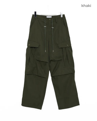 Waist String Cargo Pants