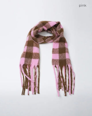 Daily check scarf