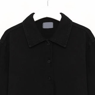 Basic denim color shirt