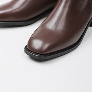 Slim-line long boots