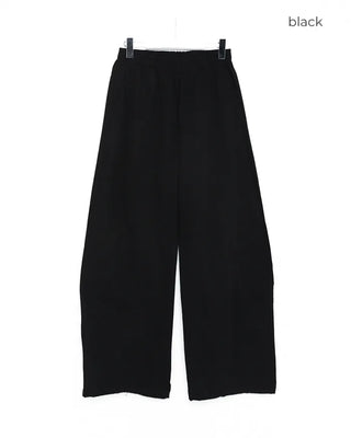 Balloon waist elastic pants