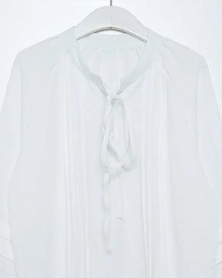 Pintuck Long Blouse
