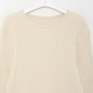 Daily Rib Round Knit