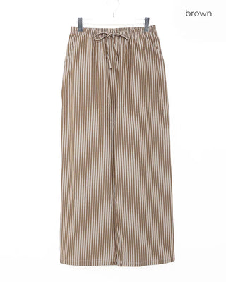 Striped Banding Pants