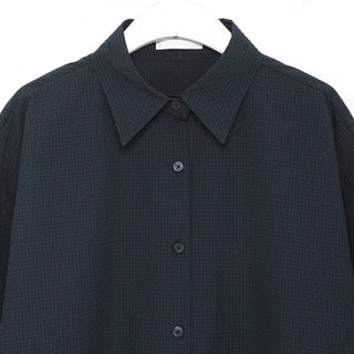 Basic Oversized Short-Sleeve Shirt