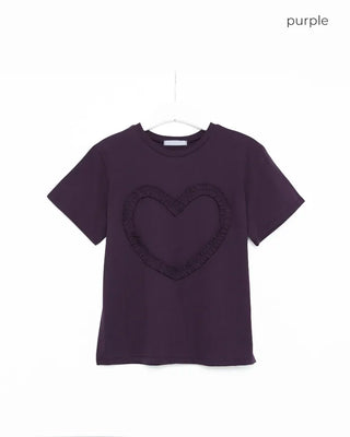 Heart Frill T-shirt