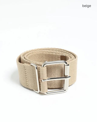 Eyelet canvas belt