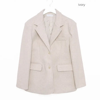 Stitch wool jacket