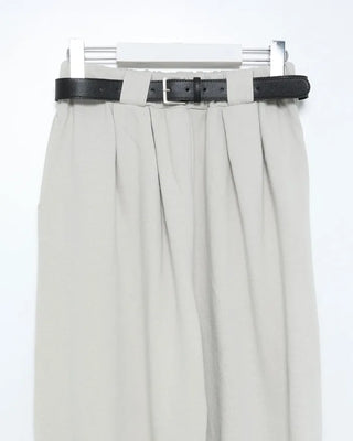 Belted Tuck Sweatpants
