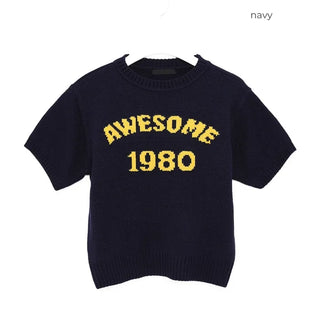 1980 Half-Sleeve Knit