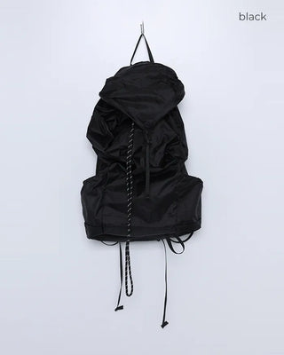 Nylon drawstring backpack