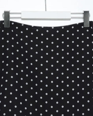 Polka Dot Midi Frill Skirt