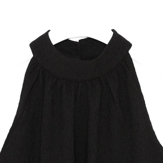 Halter neck sleeveless blouse