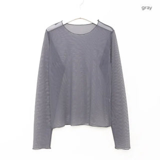 Layered sheer t-shirt
