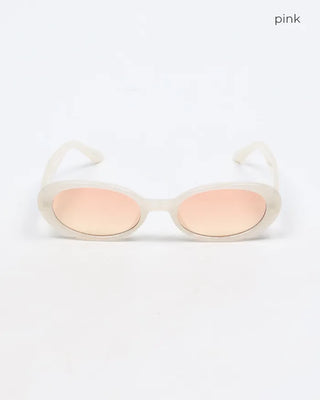 Slim oval sunglasses