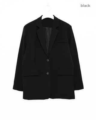 Oversized blazer jacket
