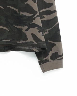 Camouflage Cropped Long Sleeve