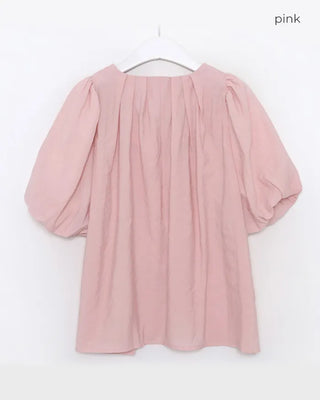 Volume puff blouse