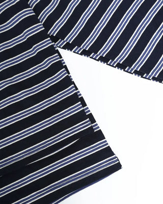 Cropped striped T-shirt