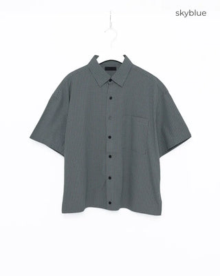Cropped Check Shirt