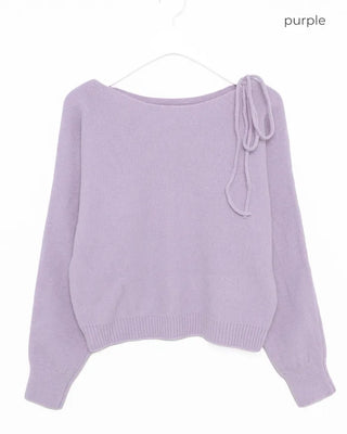 Choker One-Shoulder Knit