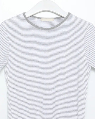 Striped crew neck T-shirt
