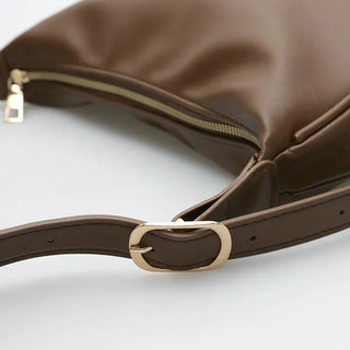 Half-moon shoulder bag