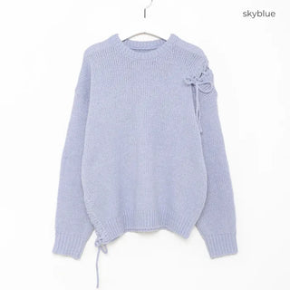 Eyelet Point Knit