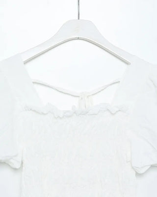 Smocking Shirring Blouse
