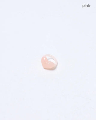 Heart Marble Ring